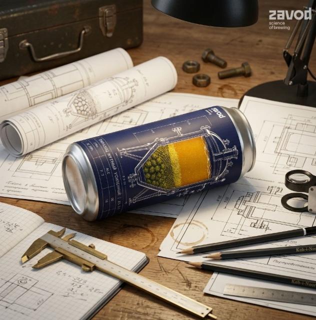 Obrazets Mutnyi Usilennyi / Образец Мутный Усиленный ХЗ-1У 7.7%, Zavod, Russia