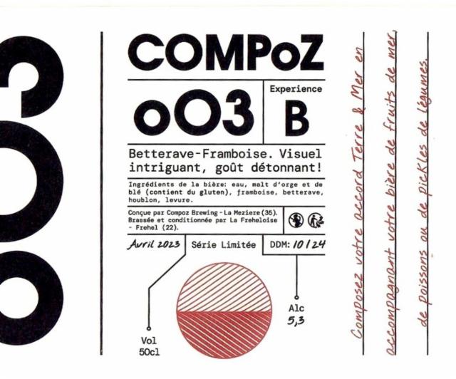003-B Acide Tellurique 5.4%, Compoz, France