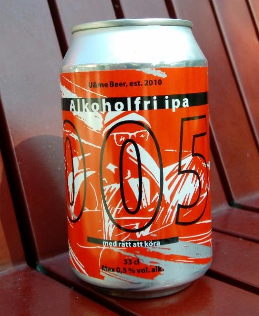 005 Alkoholfri IPA 0.5%, U&ME Beer, Sweden