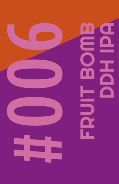 #006 Fruit Bomb DDH IPA 5.2%, Full Taste Beer, Finland