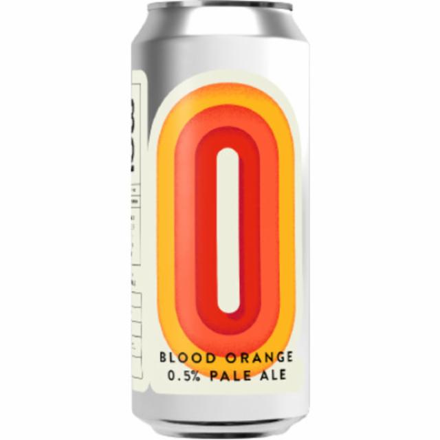 00 Pale Ale - Blood Orange 0.5%, Brew By Numbers, England