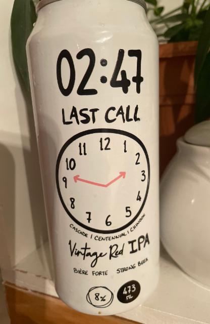 02:47 last call 8.0%, Brasserie Harricana, Canada