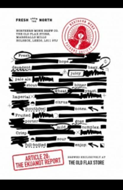 028 Patrons Exclusive Article 028 - The Ekuanot Report 6.0%, Northern Monk Brew Co., England