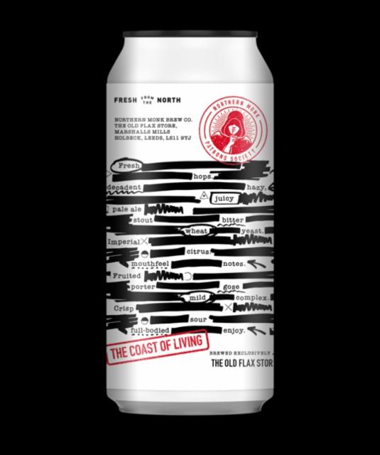 033 Patrons Exclusive / The Coast of Living 5.9%, Northern Monk Brew Co., England