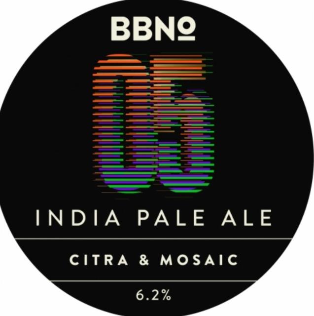 05 India pale ale Citra & Mosaic 6.2%, Brew By Numbers, England