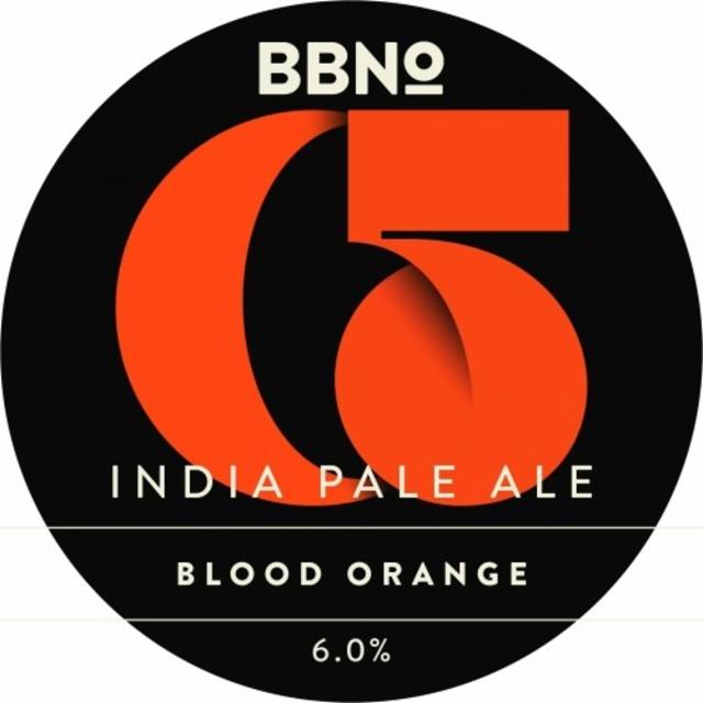 05 India Pale Ale - Blood Orange 6.0%, Brew By Numbers, England