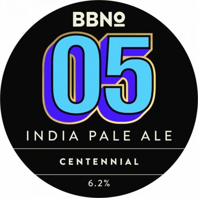05 India Pale Ale - Centennial 6.2%, Brew By Numbers, England