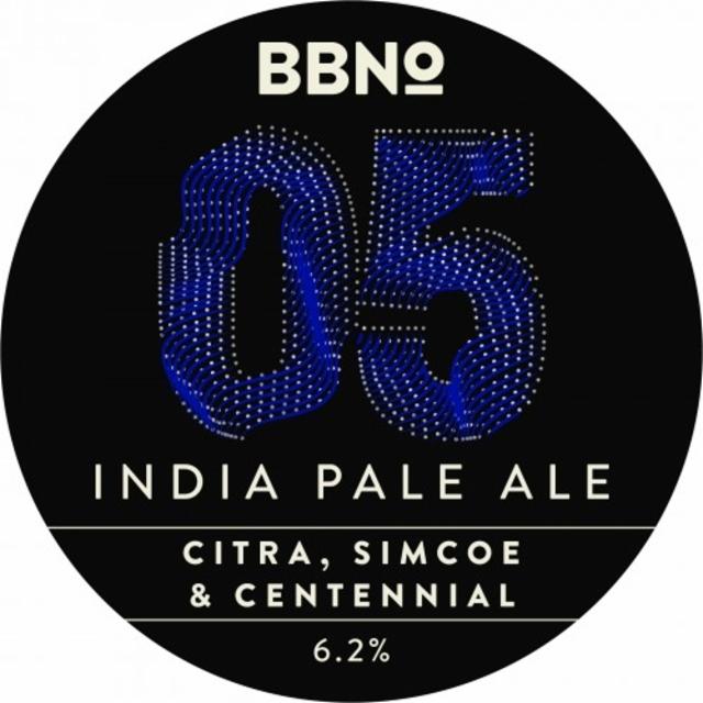 05 India Pale Ale - Citra, Simcoe & Centennial 6.2%, Brew By Numbers, England