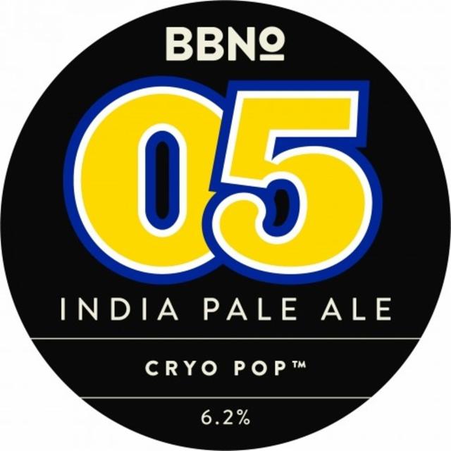 05 India Pale Ale - Cryo Pop 6.2%, Brew By Numbers, England