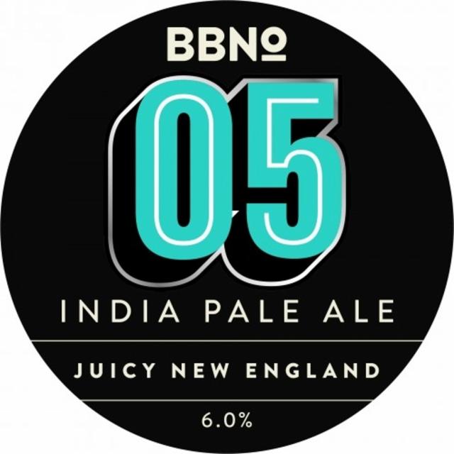 05 India Pale Ale - Juicy New England 5.5%, Brew By Numbers, England