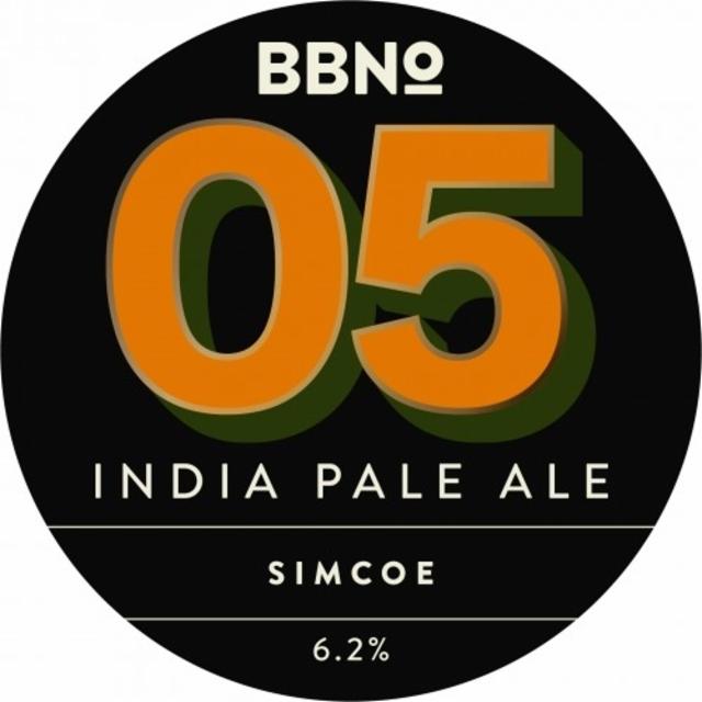 05 India Pale Ale - Simcoe (2021) 6.2%, Brew By Numbers, England