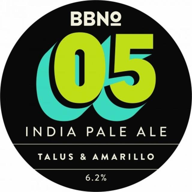 05 India Pale Ale - Talus & Amarillo 6.2%, Brew By Numbers, England