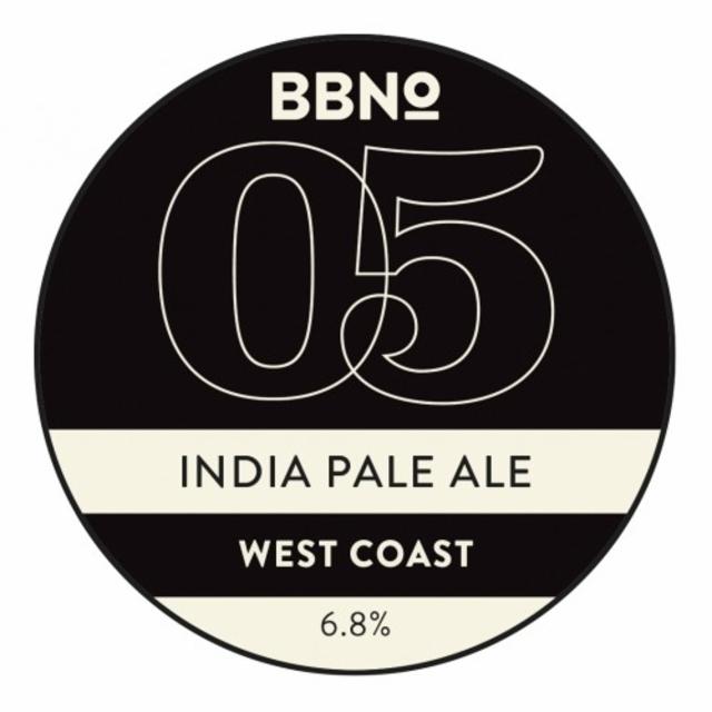 05 India Pale Ale - West Coast (2020) 6.8%, Brew By Numbers, England