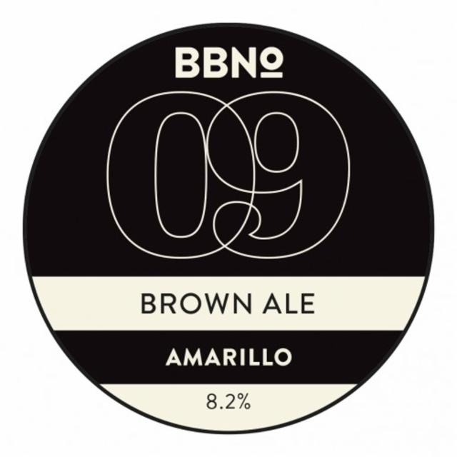 09 Brown Ale - Amarillo 8.2%, Brew By Numbers, England