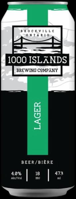 1000 islands lager, 1000 Islands Brewing Company