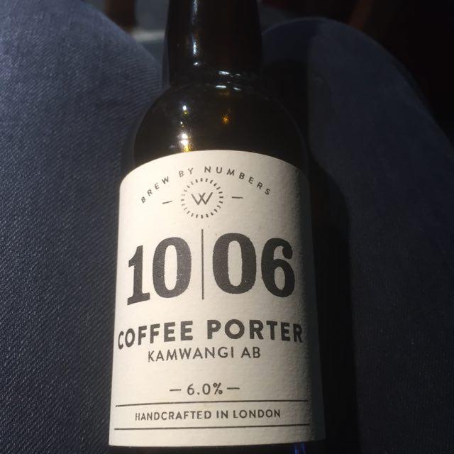 10/06 Coffee Porter 6.0%, Kamwangi Ab, England