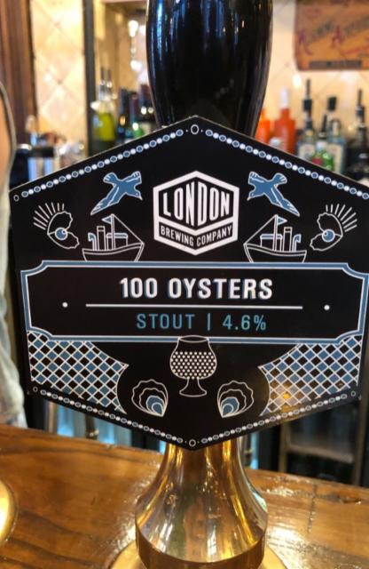 100 Oysters 4.6%, London Brewing Co., England