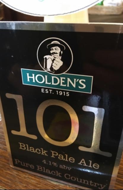 101 Black Pale Ale 4.1%, Holden's Brewery, England