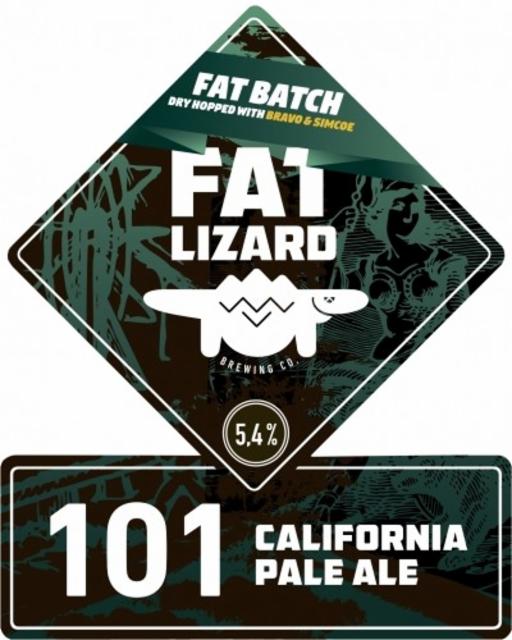 101 California Pale Ale Bravo & Simcoe 5.4%, Fat Lizard Brewing Co., Finland