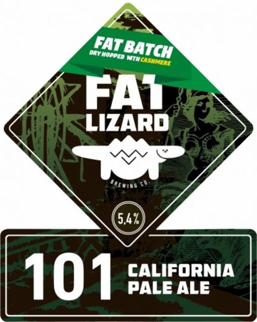 101 California Pale Ale Cashmere 5.4%, Fat Lizard Brewing Co., Finland