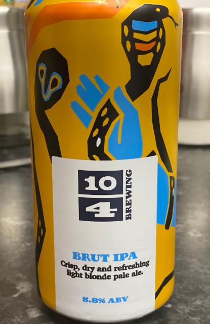 10 4 Brut IPA 5.8%, ALDI Stores UK, England