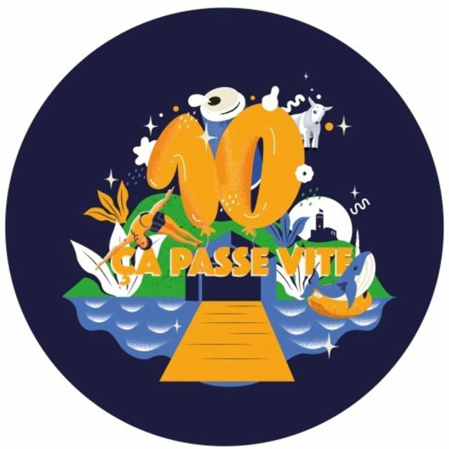 10 Ans Ça Passe Vite 6.5%, White Frontier Brewery, Switzerland