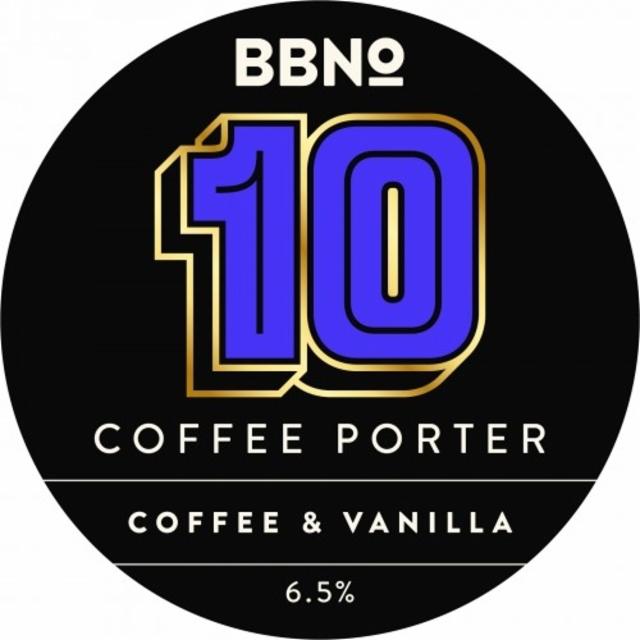 10 Coffee Porter - Coffee & Vanilla 6.5%, Brew By Numbers, England