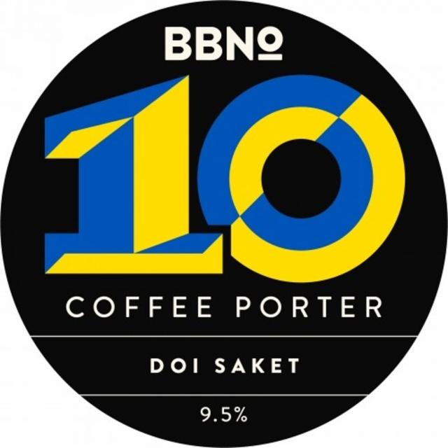 10 Coffee Porter - Doi Saket 9.5%, Brew By Numbers, England