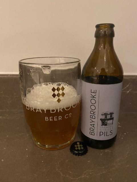 10 Greek Street Pils 5.5%, Braybrooke Beer Co, England