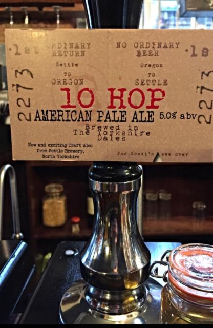 10 Hop American Pale Ale 5.0%, Settle Brewery, England