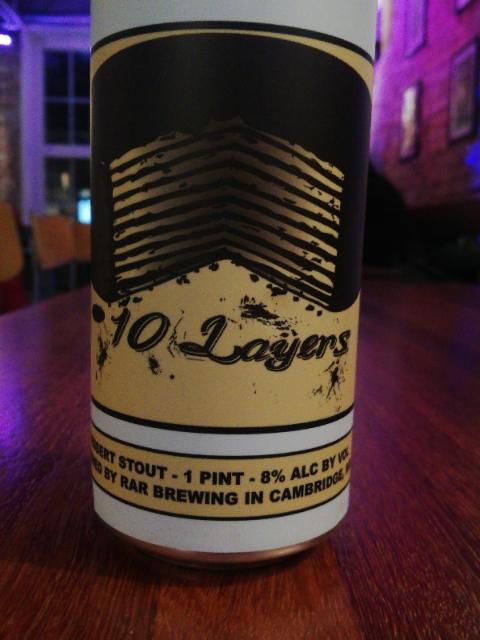 10 Layers 8.0%, RAR Brewing, United States