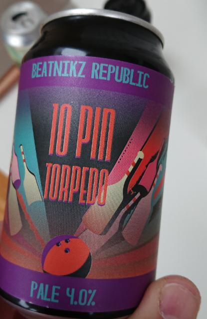 10 pin torpedo 4.0%, Beatnikz Republic Brewing Co., England