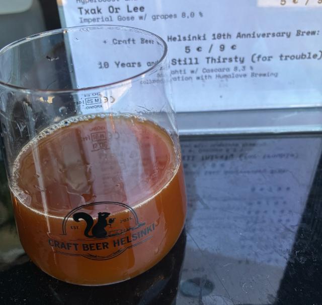 10 Years and Still Thirsty 8.3%, Humalove Brewing, Finland