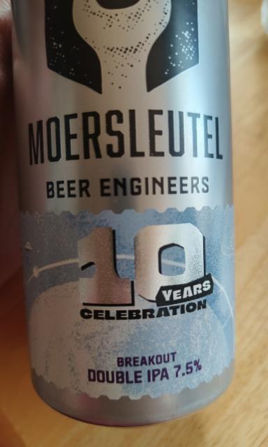 10 years celebration - Breakout 7.5%, Brouwerij De Moersleutel, Netherlands