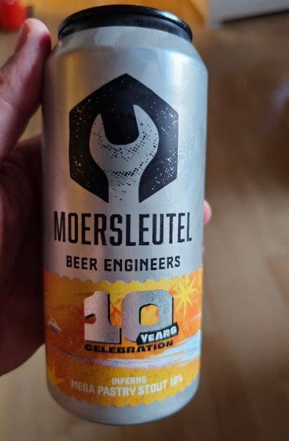 10 years celebration - inferno 10.0%, Brouwerij De Moersleutel, Netherlands