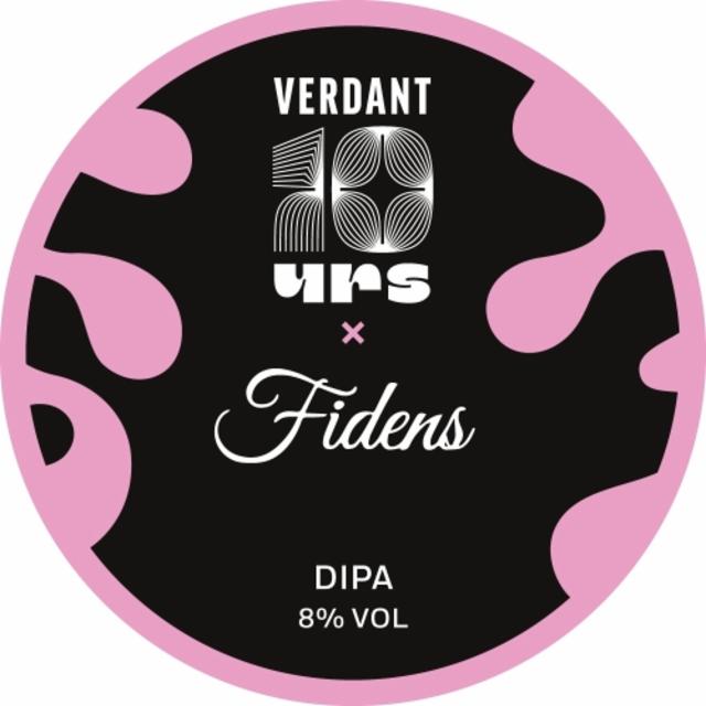 10yrs x Fidens 8.0%, Verdant Brewing Co., England