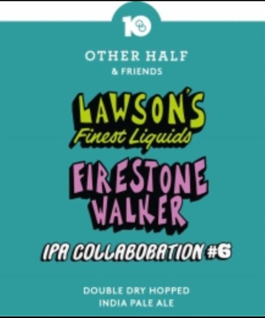 10th Anniversary Collaboration #6 IPA 6.5%, Other Half Brewing Co., United States