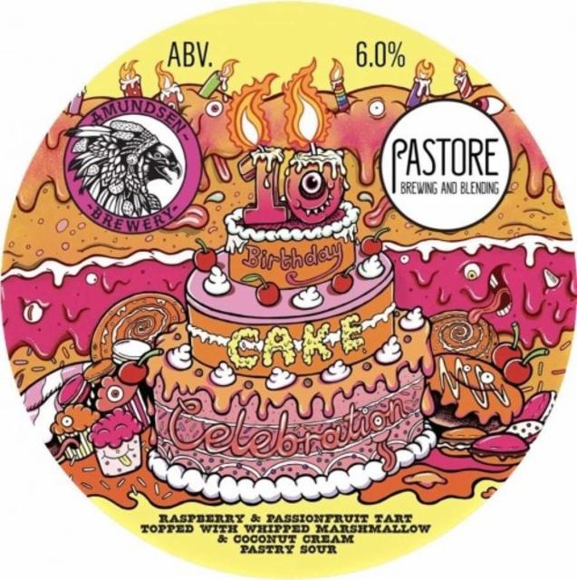 10th Birthday Cake Celebration - Pastore 6.0%, Amundsen Bryggeri, Norway