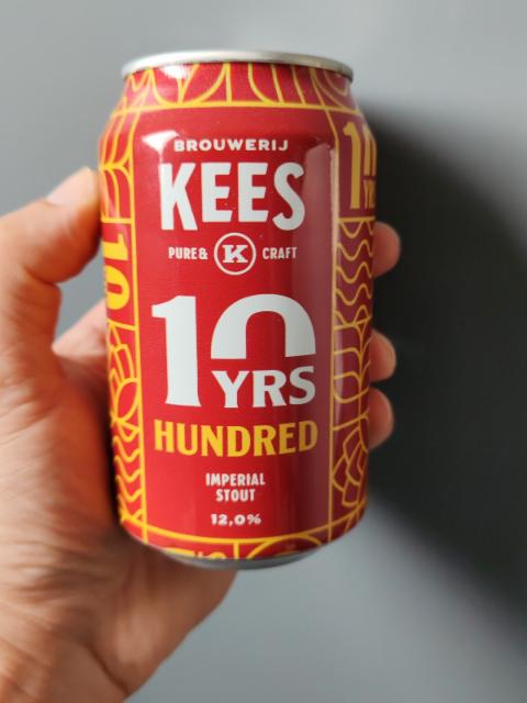Hundred (10 Years Edition) 12.0%, Brouwerij Kees, Netherlands