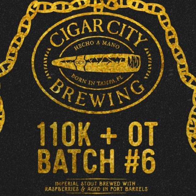 110K+OT Batch #6 10.0%, Cigar City Brewing, United States