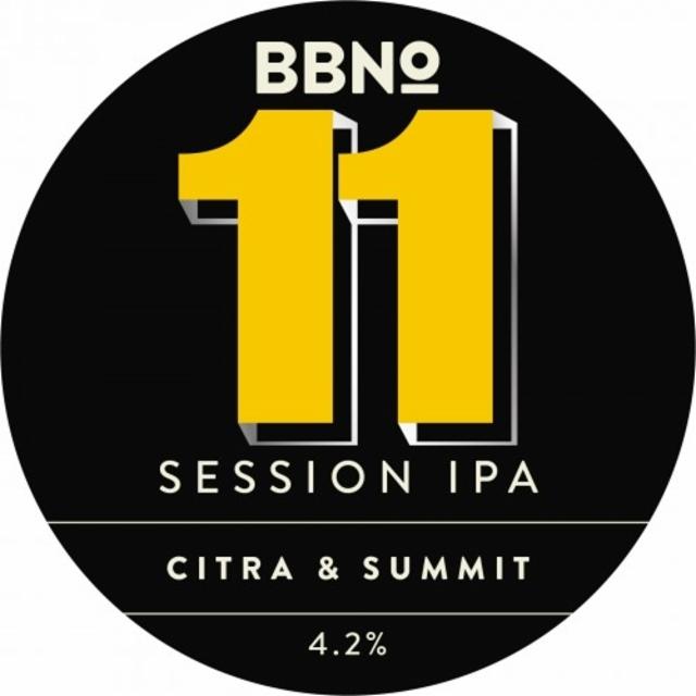11 Session IPA - Citra & Summit 4.2%, Brew By Numbers, England
