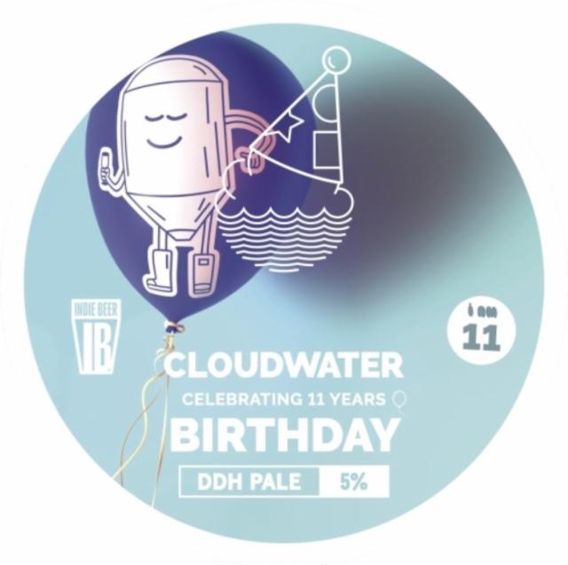 11th Birthday DDH Pale, Cloudwater Brew Co.