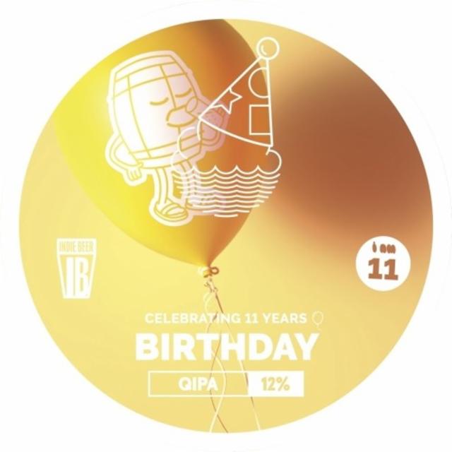 11th Birthday QIPA 12.0%, Cloudwater Brew Co., England