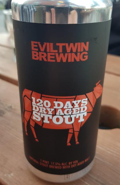 120 Days Dry Aged Stout 17.5%, Evil Twin Brewing, United States
