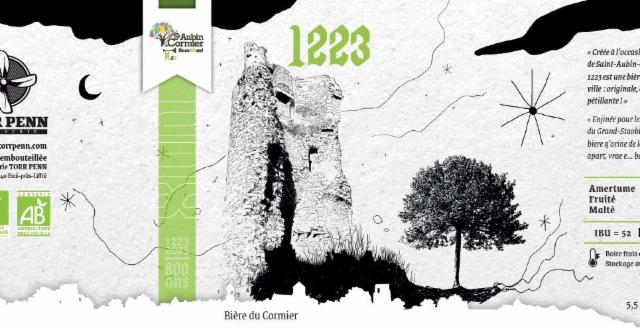 1223 5.5%, Brasserie Torr Penn, France