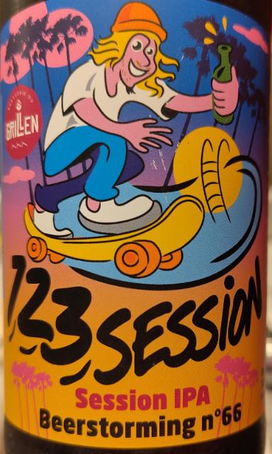 1,2,3 session 4.0%, Brasserie Du Grillen, France