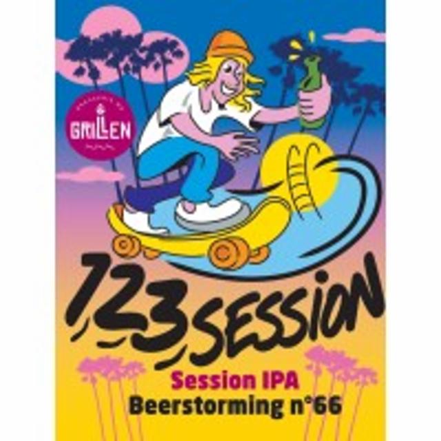 1,2,3 Session 4.0%, Brasserie Du Grillen, France