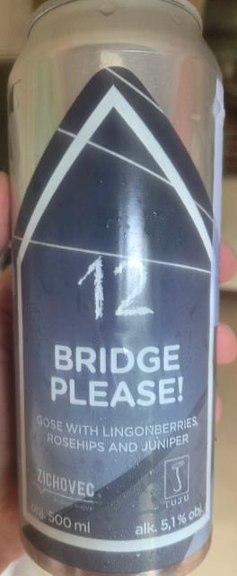 12 bridge please! 5.1%, Rodinný Pivovar Zichovec, Czech Republic