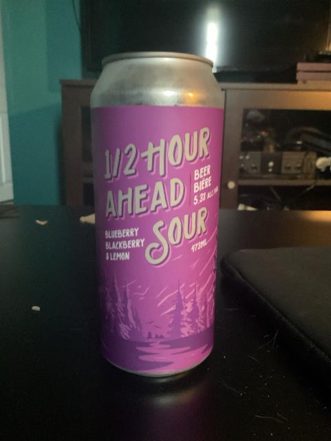 1/2 Hour Ahead Blueberry Blackberry, Baccalieu Trail Brewing Co.