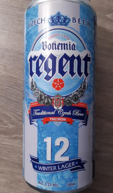 Winter Lager 12 5.2%, Bohemia Regent, Czech Republic